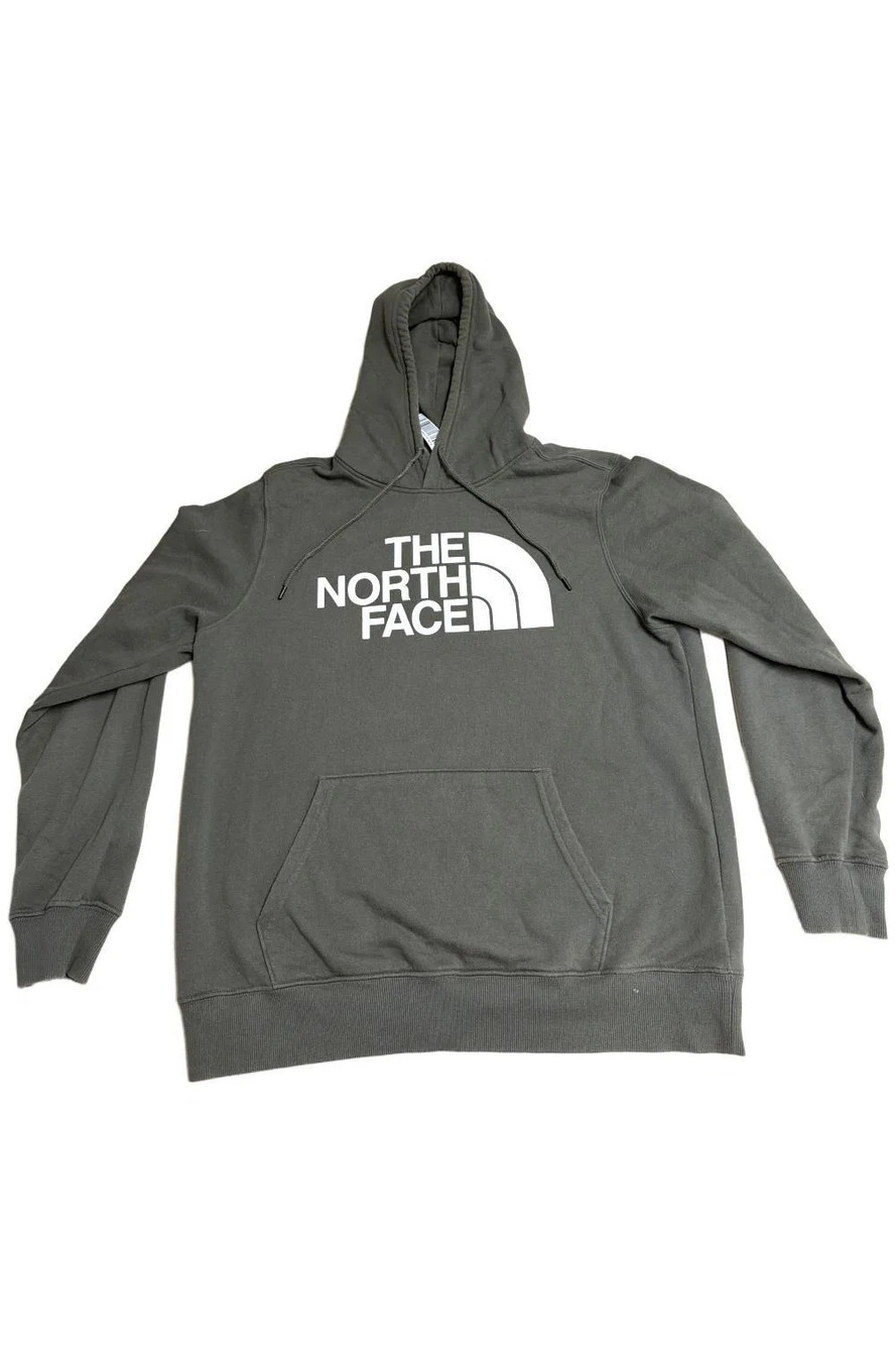 The North Face Men's Half Dome Pullover Long-Sleeve Hoodie Olive